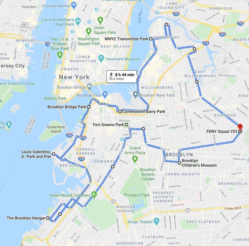 Week 1 Walk Route