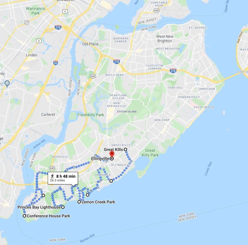 Week 14 Walk Route