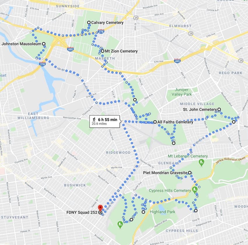 Week 20 Walk Route