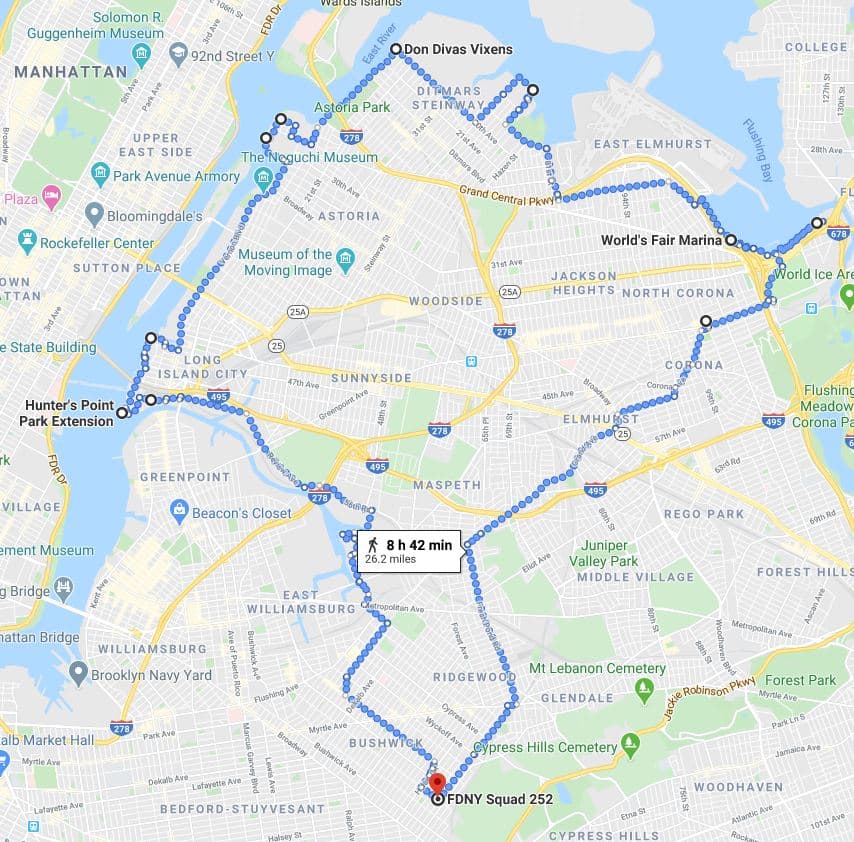Week 22 Walk Route