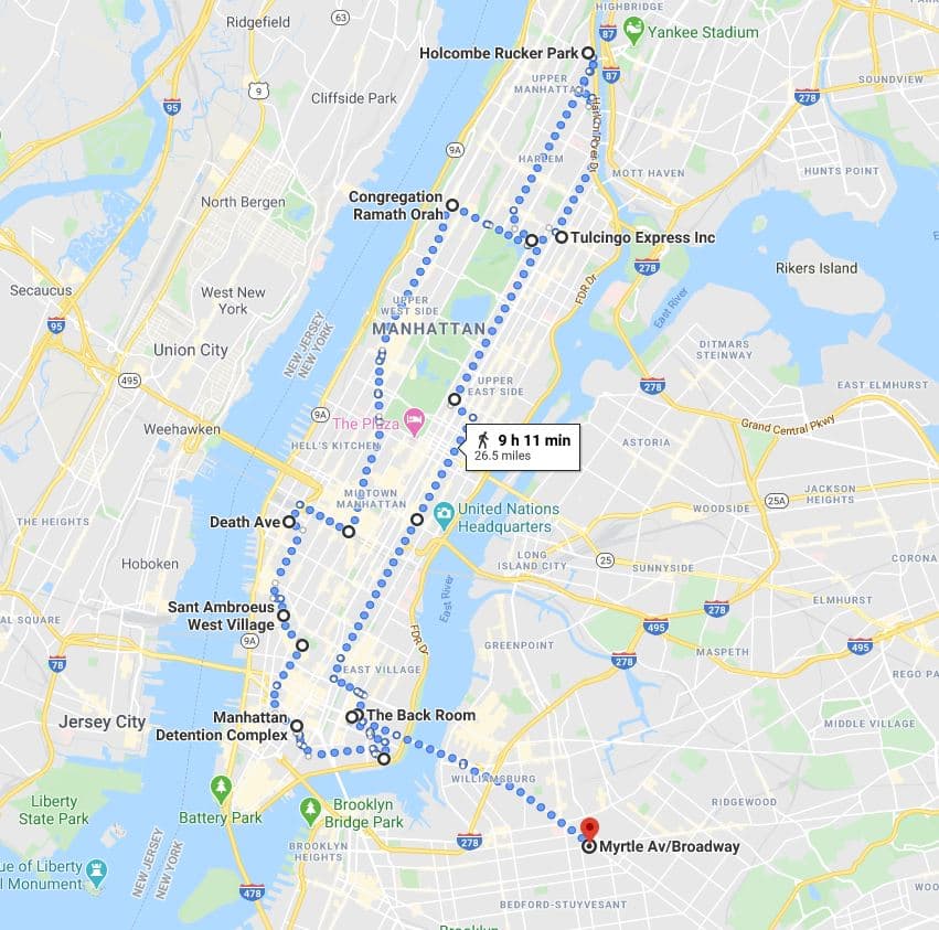 Week 24 Walk Route