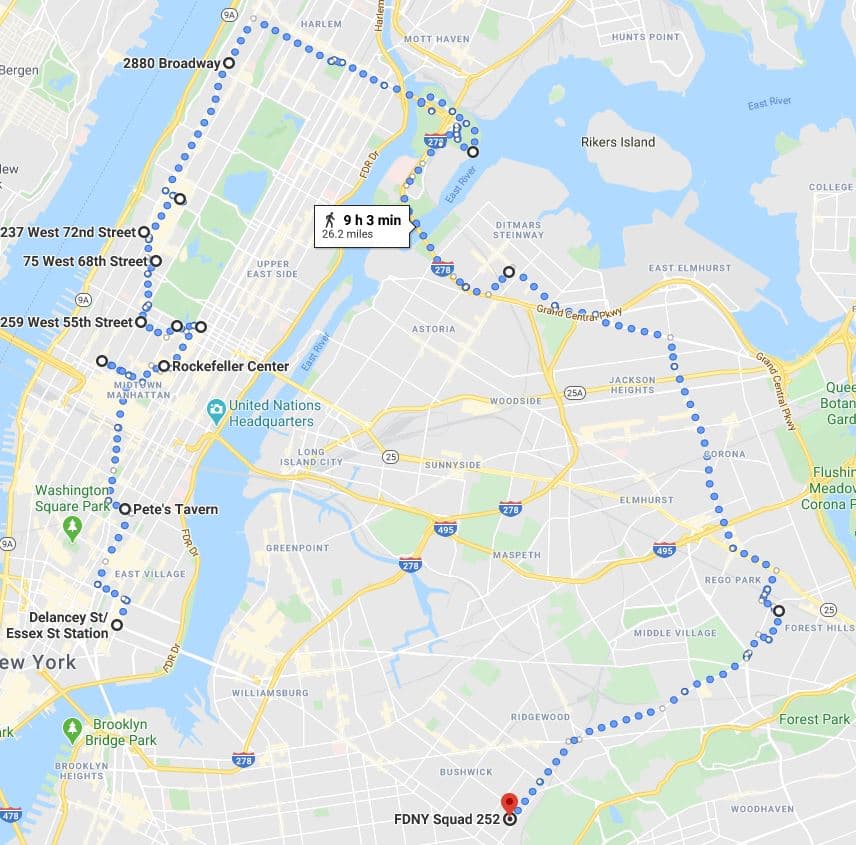 Week 25 Walk Route