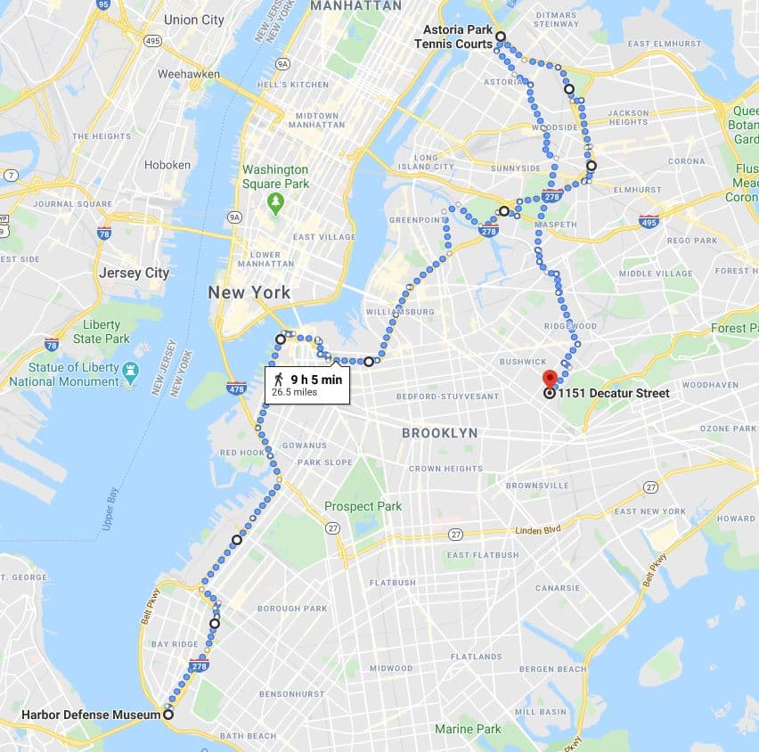 Week 28 Walk Route