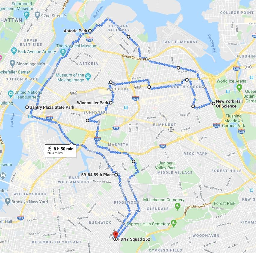 Week 3 Walk Route