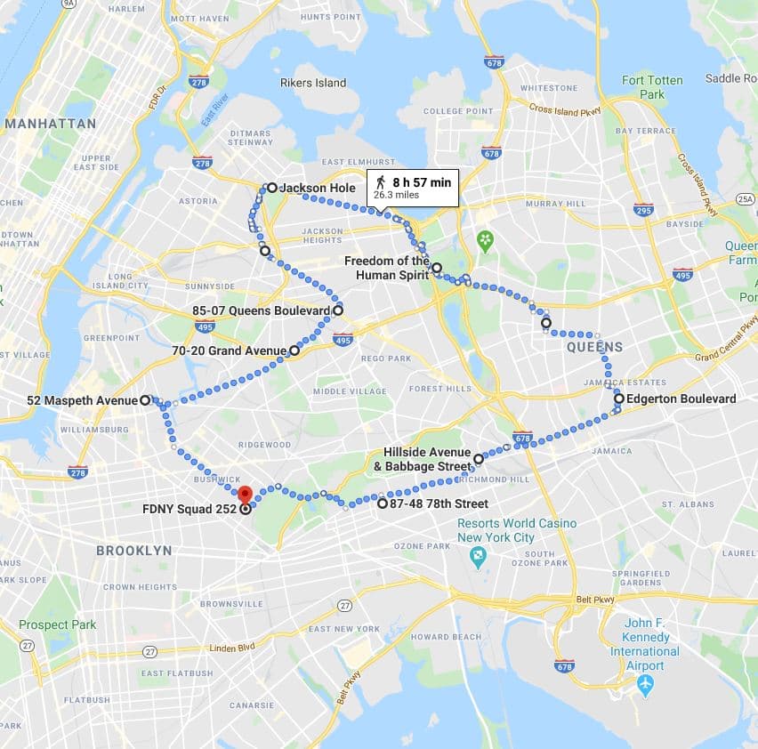 Week 34 Walk Route