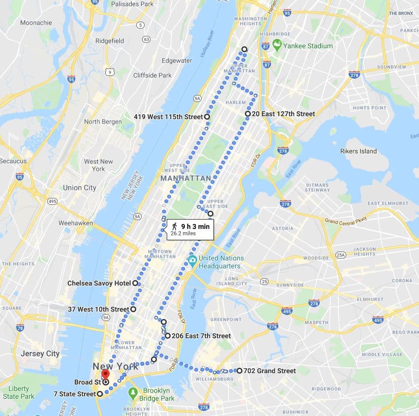 Week 37 Walk Route
