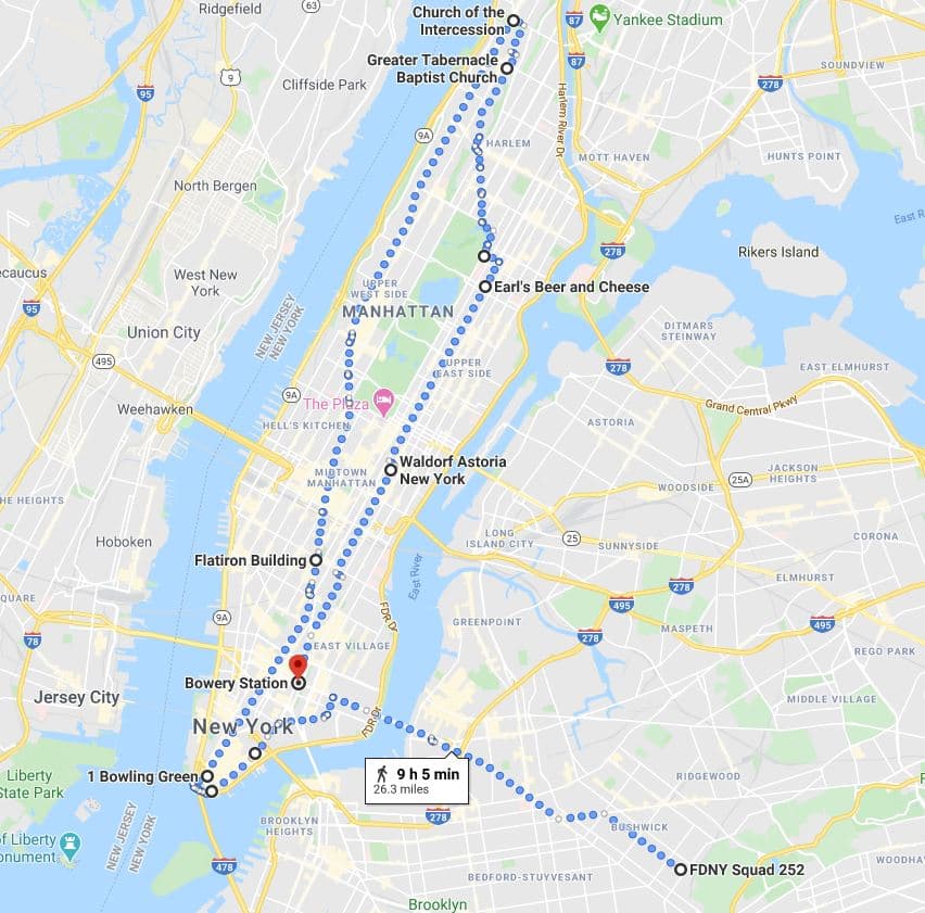 Week 38 Walk Route