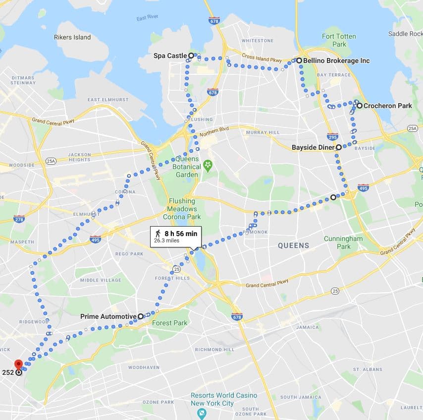 Week 4 Walk Route