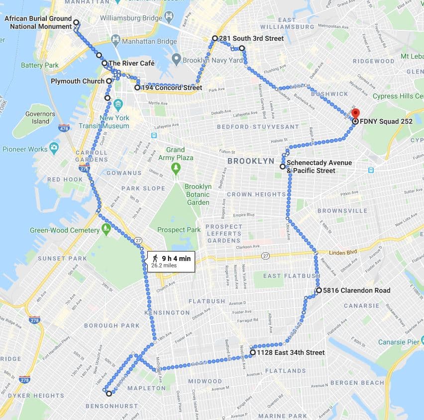 Week 46 Walk Route