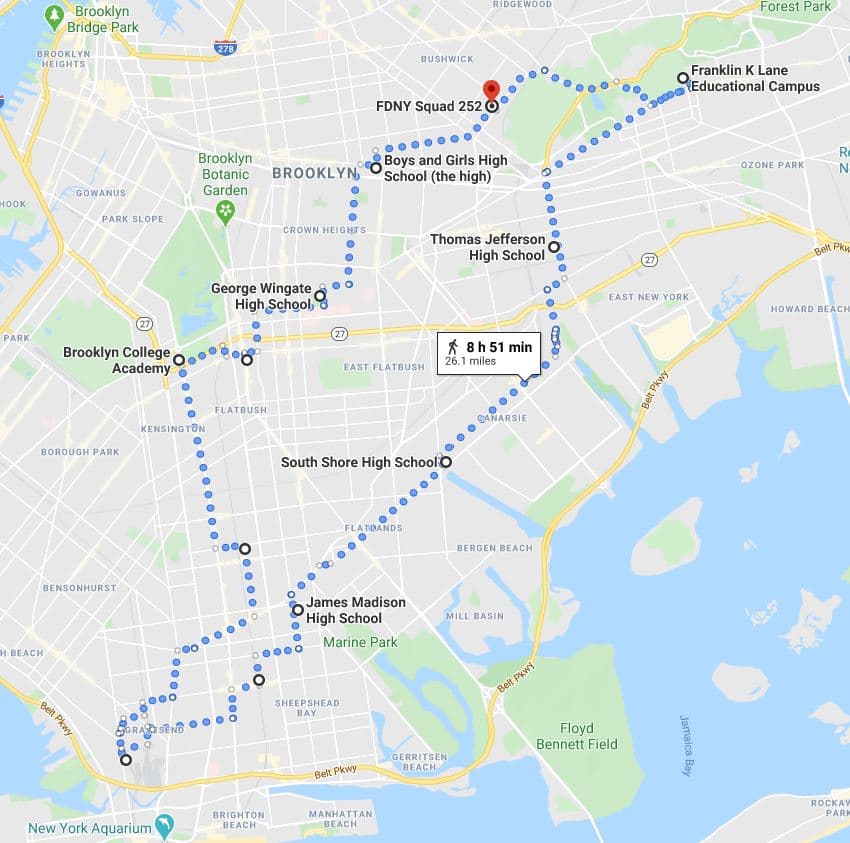 Week 47 Walk Route