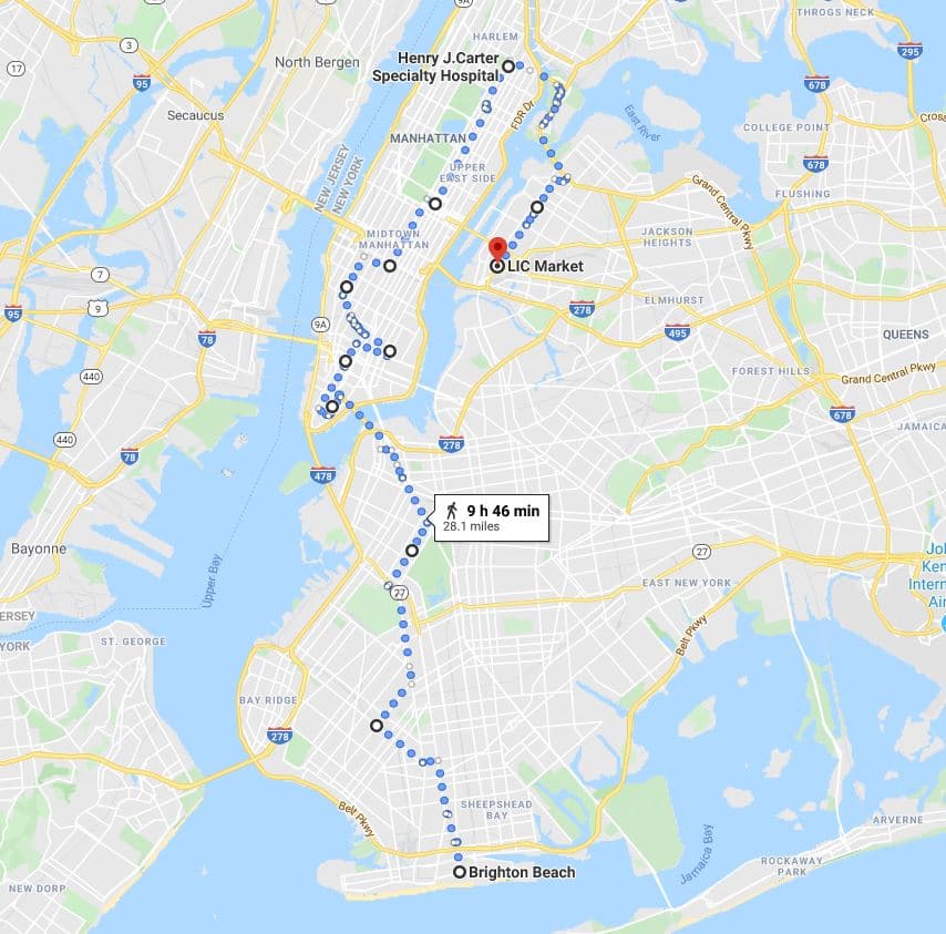 Week 49 Walk Route