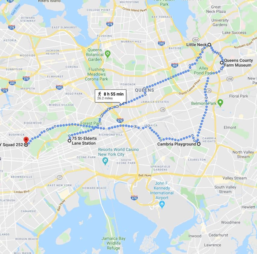 Week 5 Walk Route