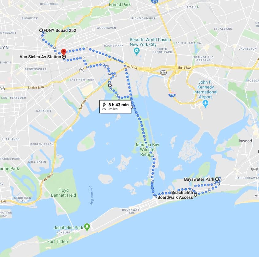 Week 6 Walk Route