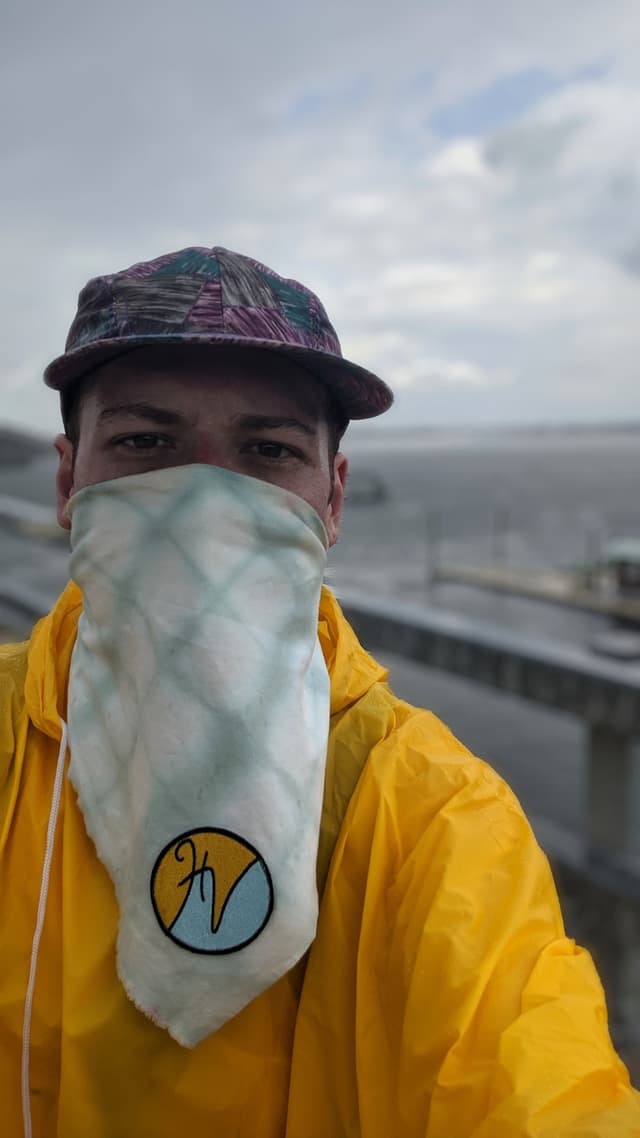 First Rain Self Portrait