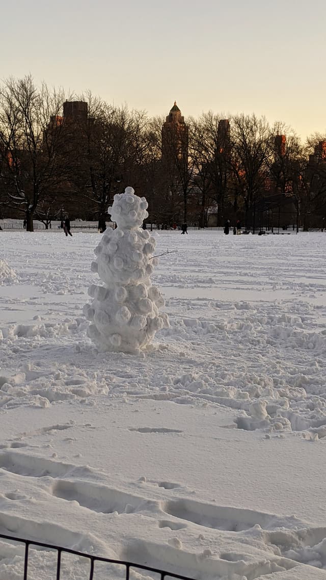 Corona Snowman