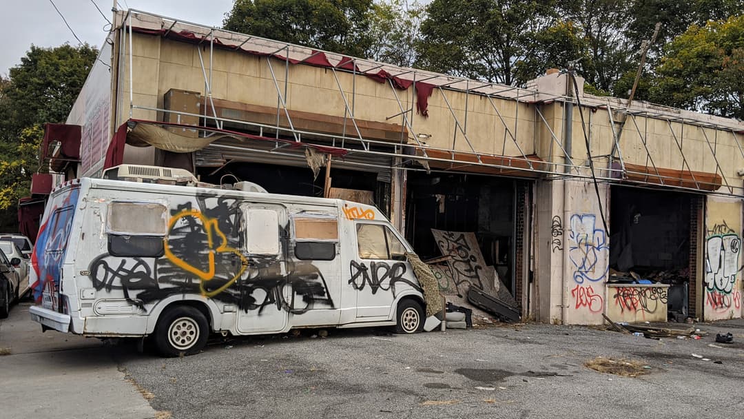 Abandoned RV