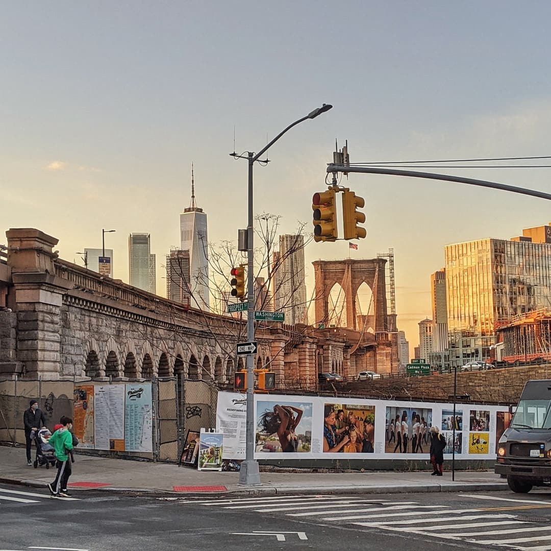 World Trade and Brooklyn Bridge