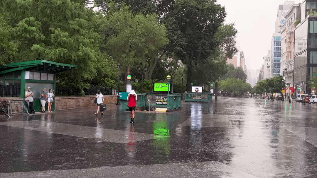 Union Square Rainout