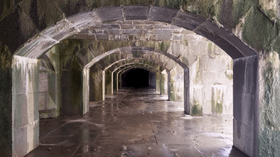 The Battery at  Fort Totten