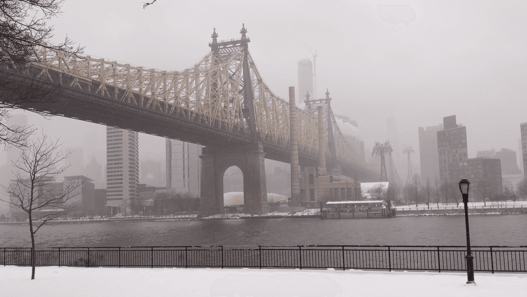 Queensboro in the Snow