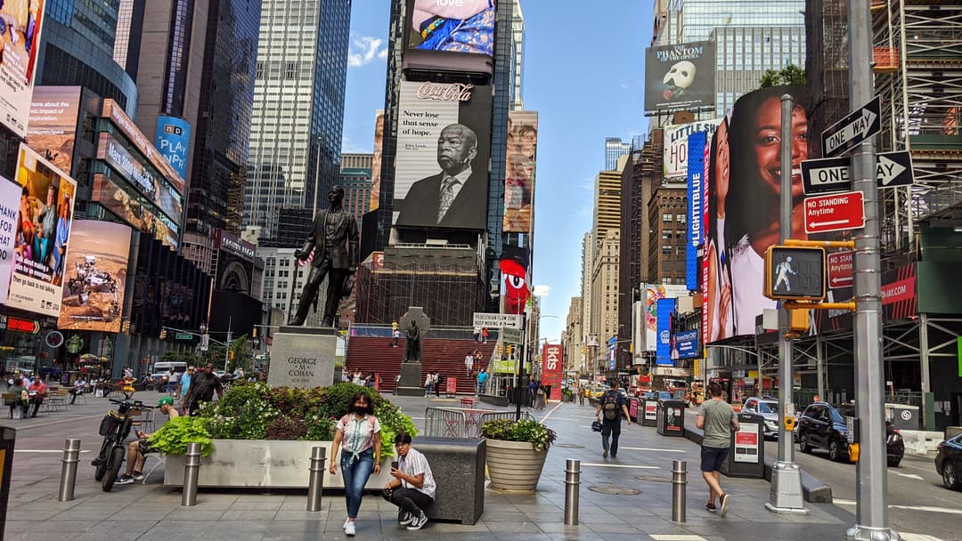COVID Times Square