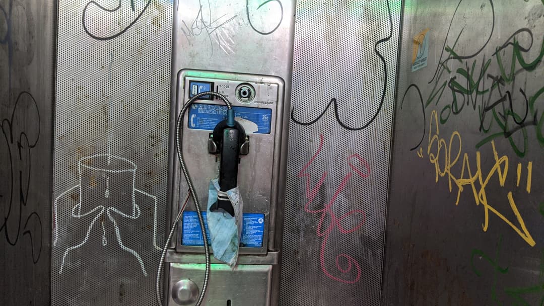 Abandoned Payphone IV