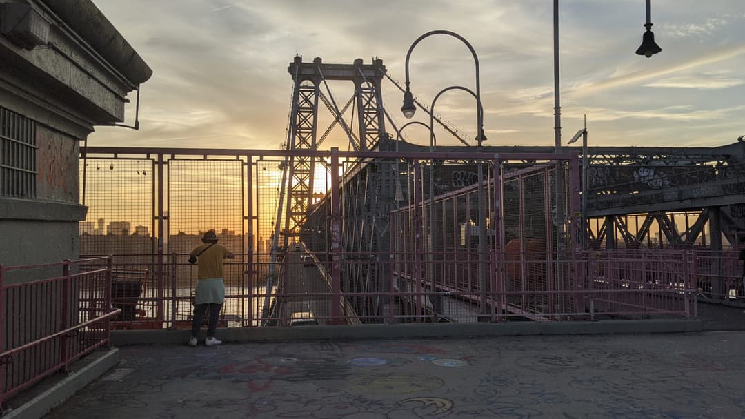 Williamsburg Bridge Sunset